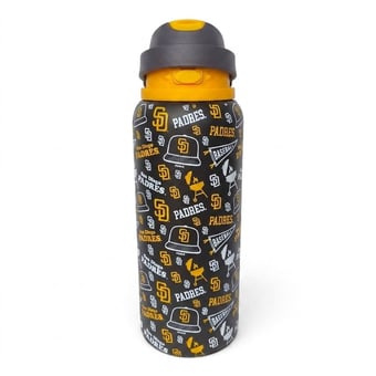 Pegasus San Diego Padres 32oz. Game Day Pennant Stainless Steel ProPress Water Bottle