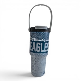 Pegasus Philadelphia Eagles 24oz. Speckled Gradient Stainless Steel Dual Top Water Bottle