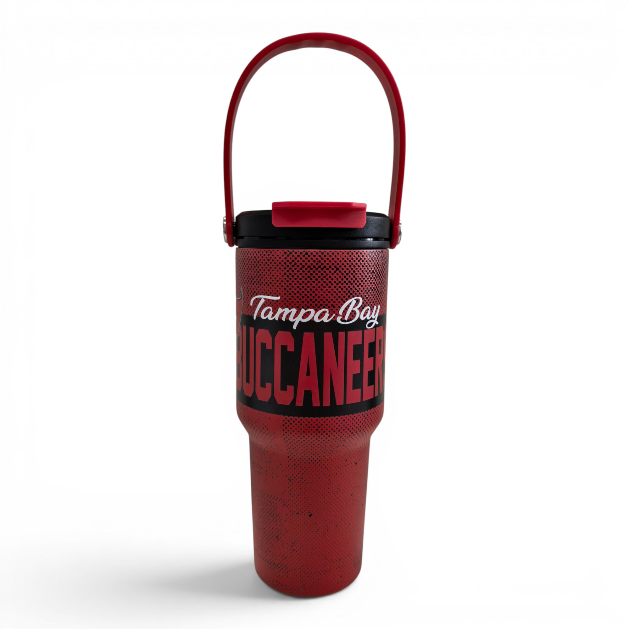 Pegasus Tampa Bay Buccaneers 24oz. Speckled Gradient Stainless Steel Dual Top Water Bottle