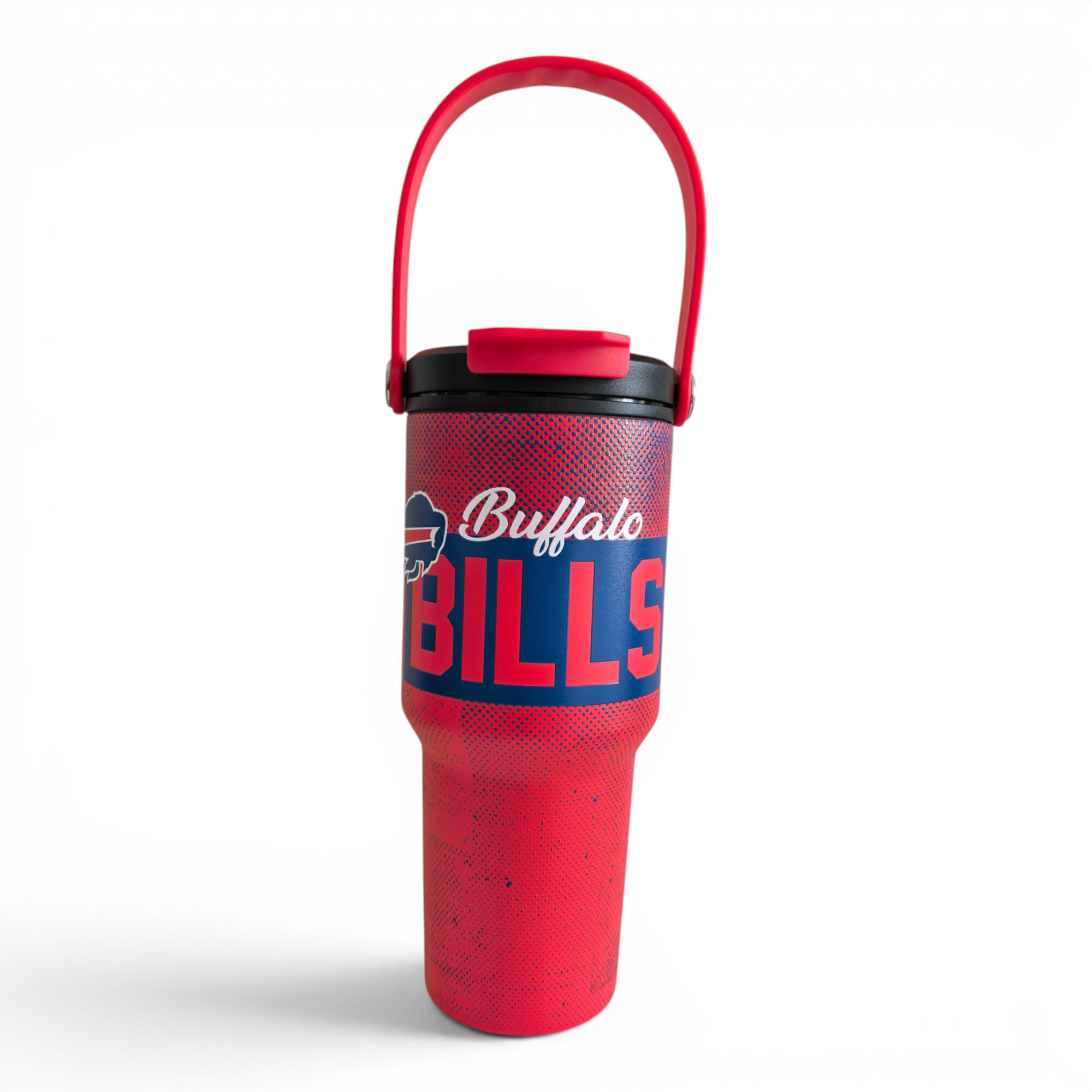Pegasus Buffalo Bills 24oz. Speckled Gradient Stainless Steel Dual Top Water Bottle