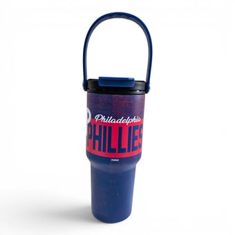 Pegasus Philadelphia Phillies 24oz. Speckled Gradient Stainless Steel Dual Top Water Bottle
