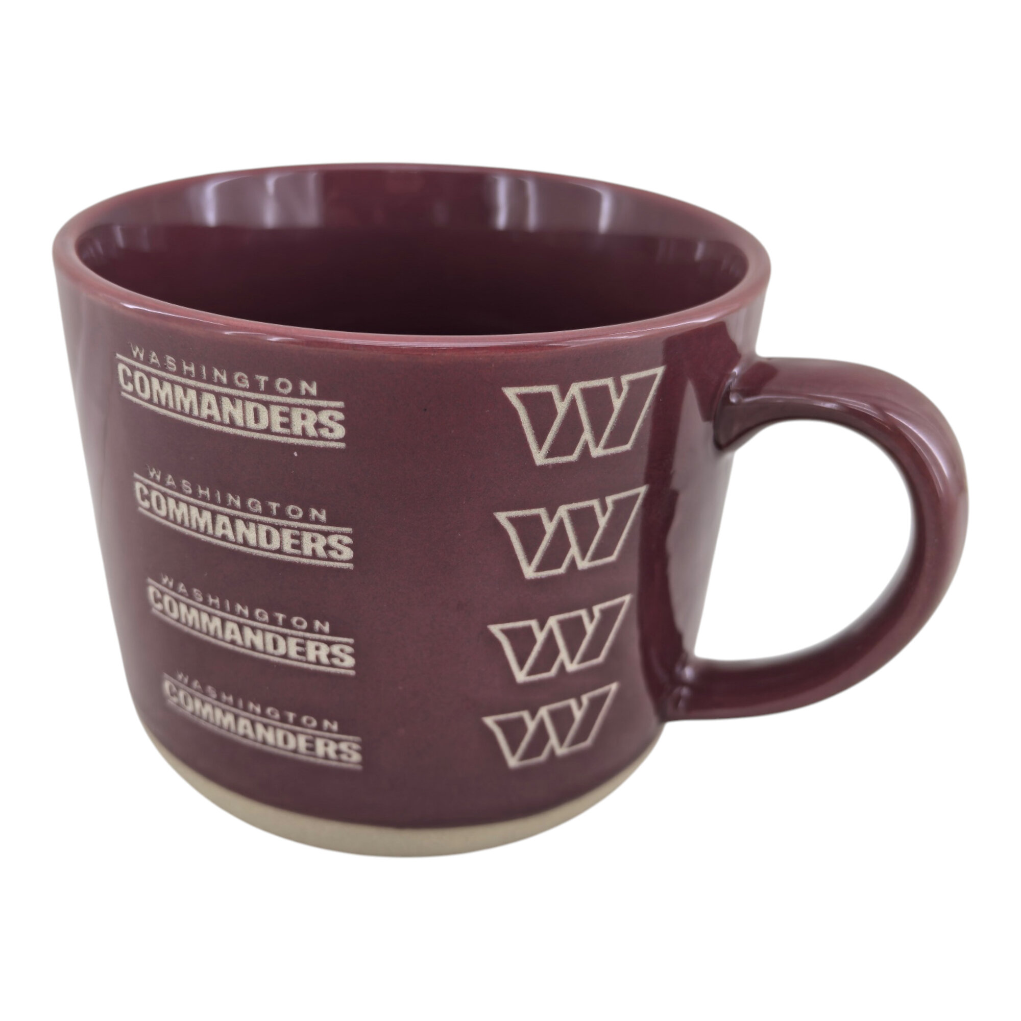 Pegasus Washington Commanders 17oz. Tonal Logo Sand Blasted Mug