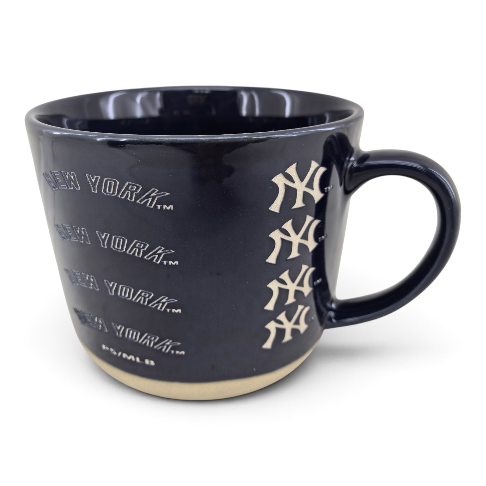 Pegasus New York Yankees 17oz. Tonal Logo Sand Blasted Mug