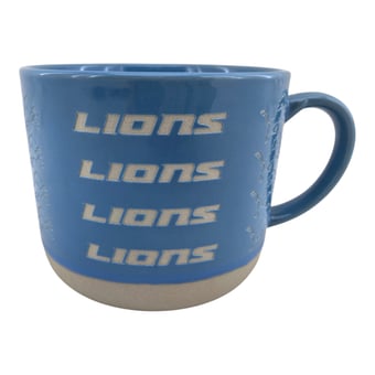 Pegasus Detroit Lions 17oz. Tonal Logo Sand Blasted Mug