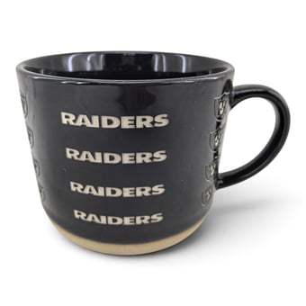 Pegasus Las Vegas Raiders 17oz. Tonal Logo Sand Blasted Mug