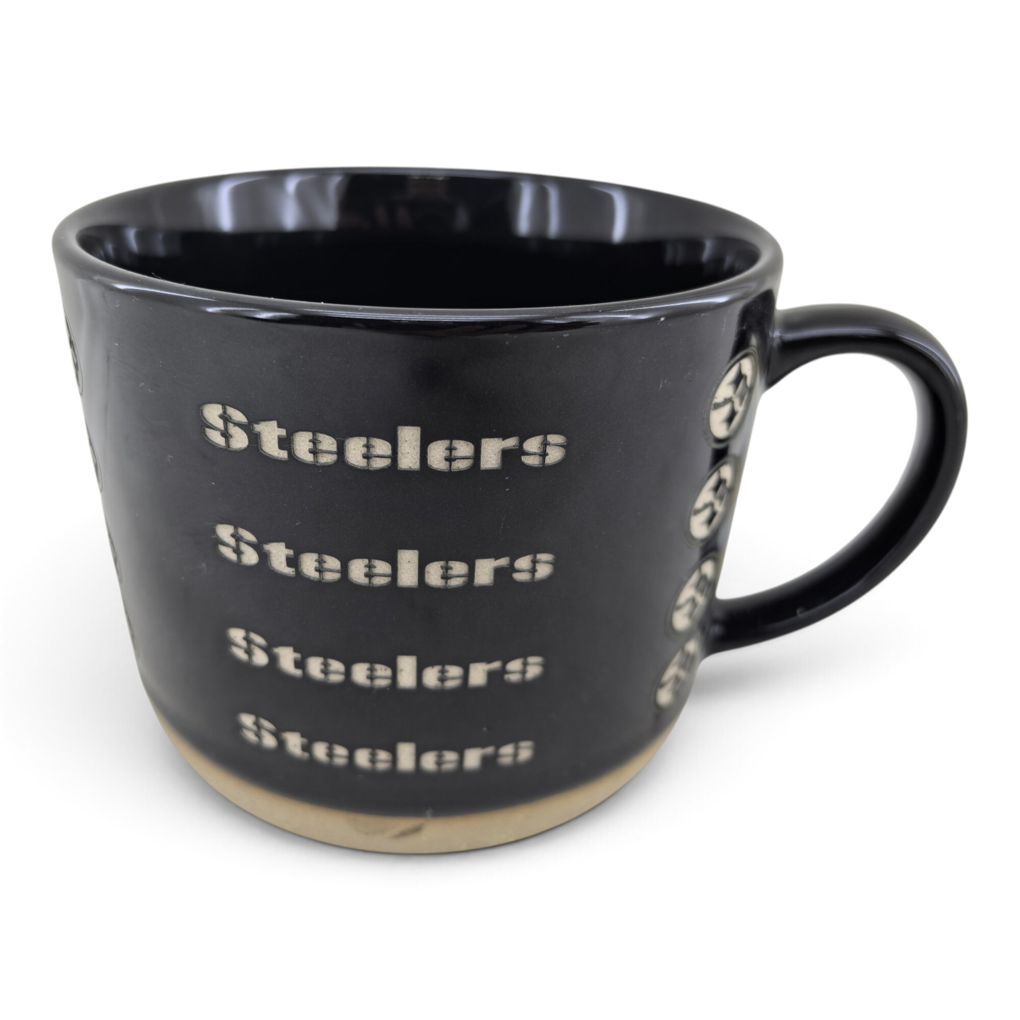 Pegasus Pittsburgh Steelers 17oz. Tonal Logo Sand Blasted Mug