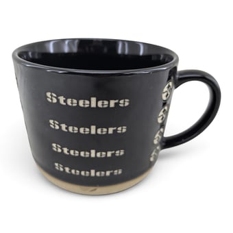 Pegasus Pittsburgh Steelers 17oz. Tonal Logo Sand Blasted Mug