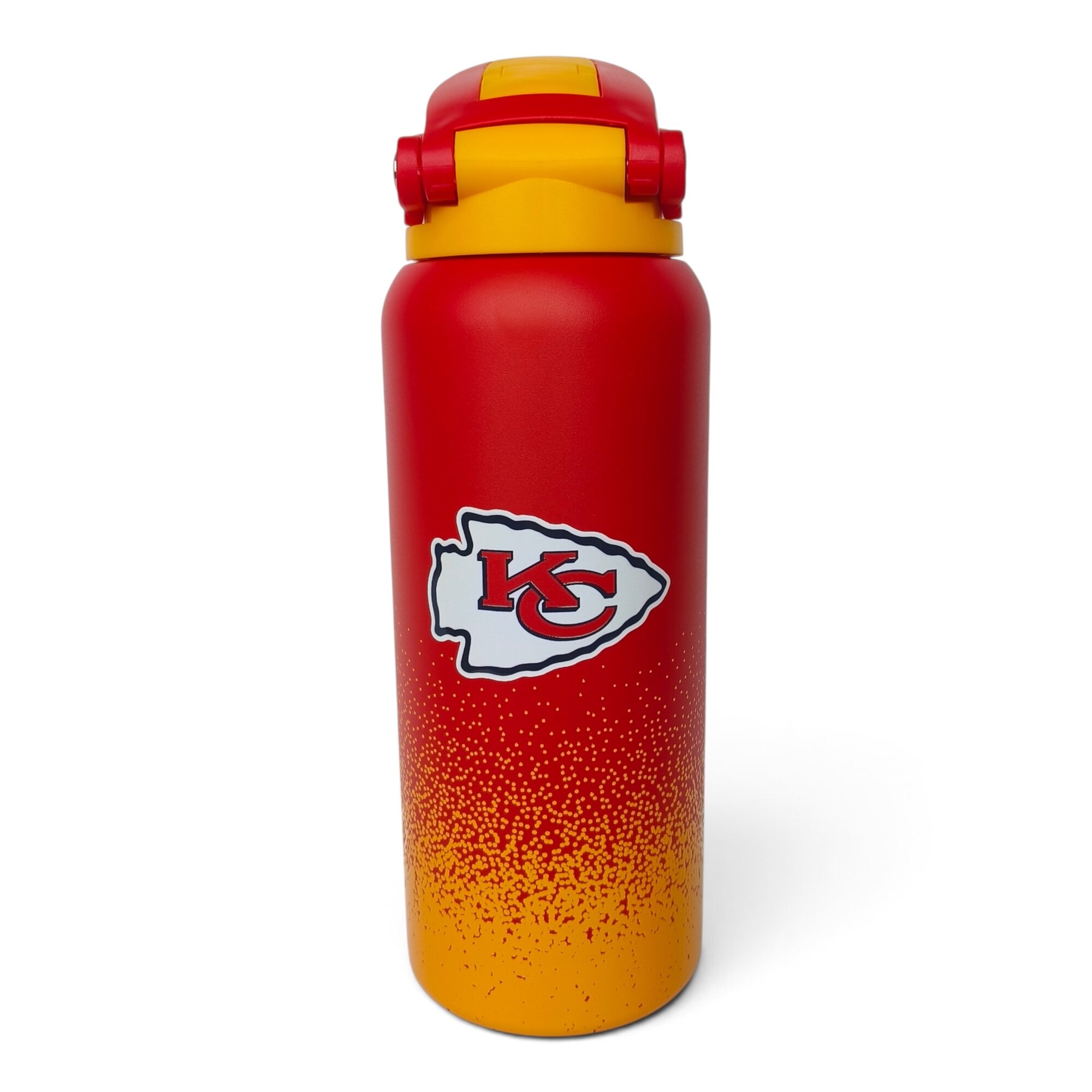 Pegasus Kansas City Chiefs 32oz. Gradient Stainless Steel ProFlow Water Bottle