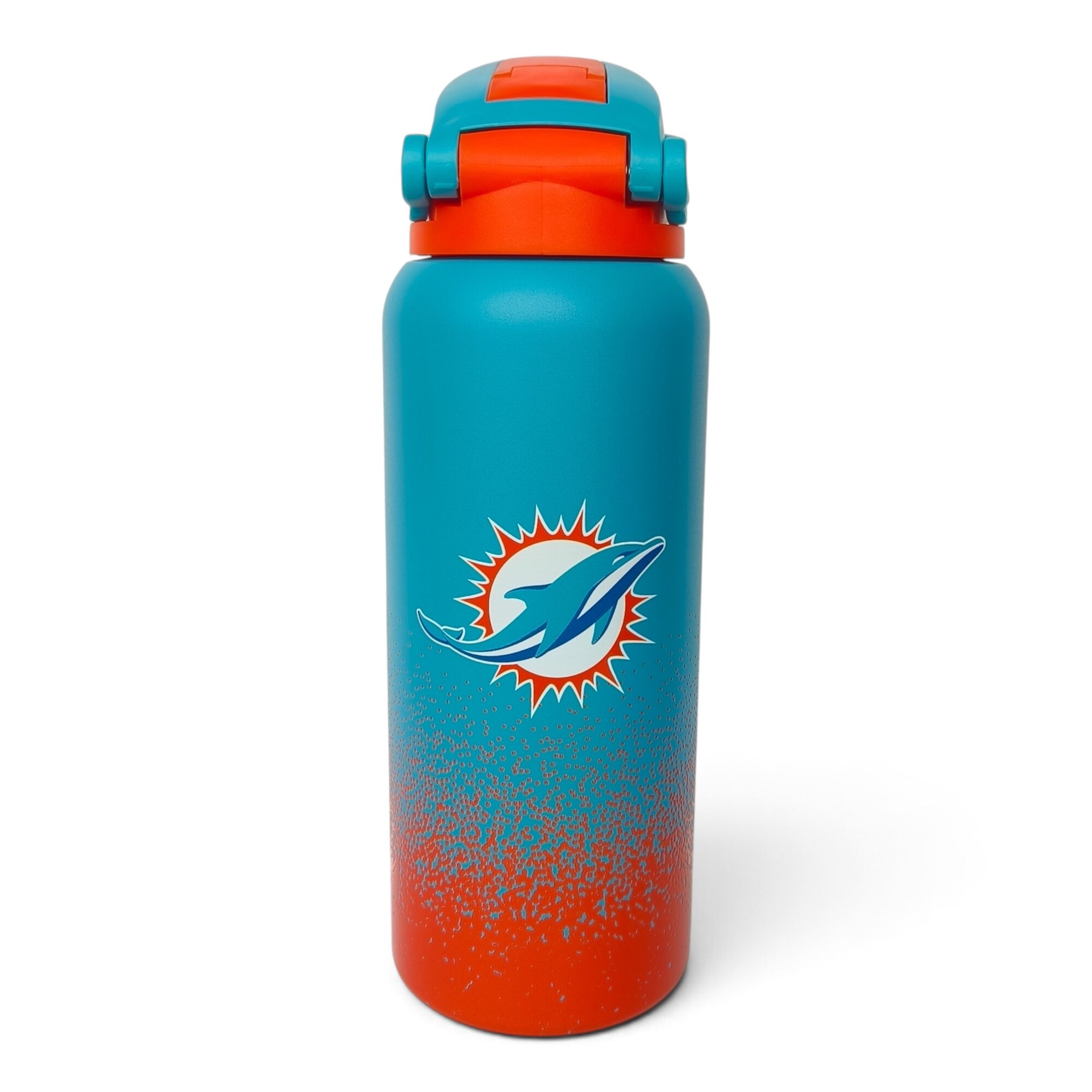 Pegasus Miami Dolphins 32oz. Gradient Stainless Steel ProFlow Water Bottle