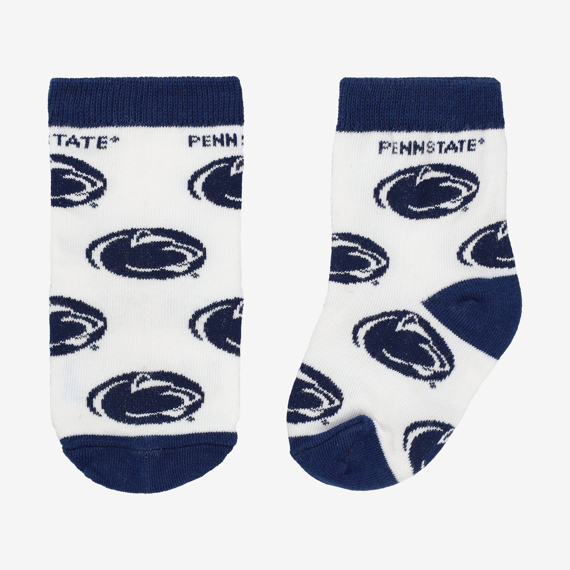 Infant Starter  White Penn State Nittany Lions All-Over Print Socks