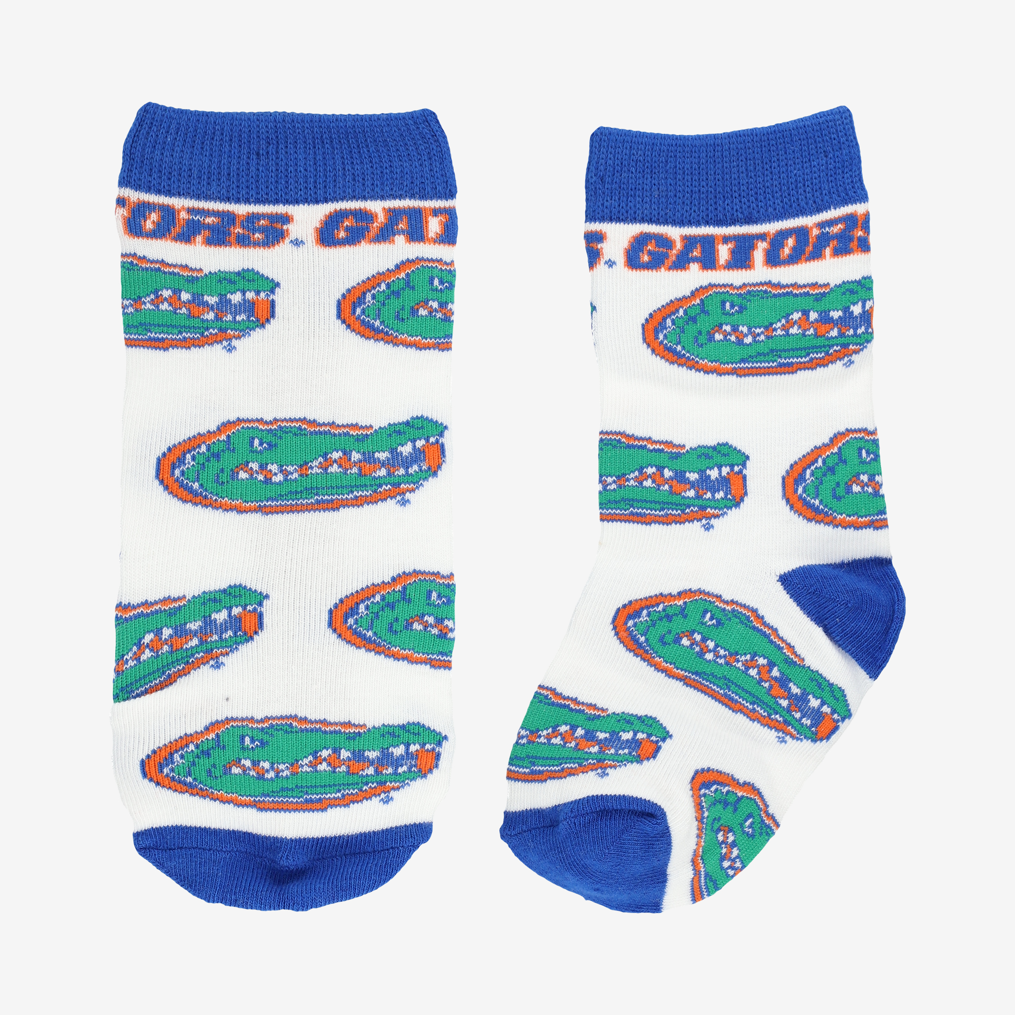 Toddler Starter  White Florida Gators All-Over Print Socks