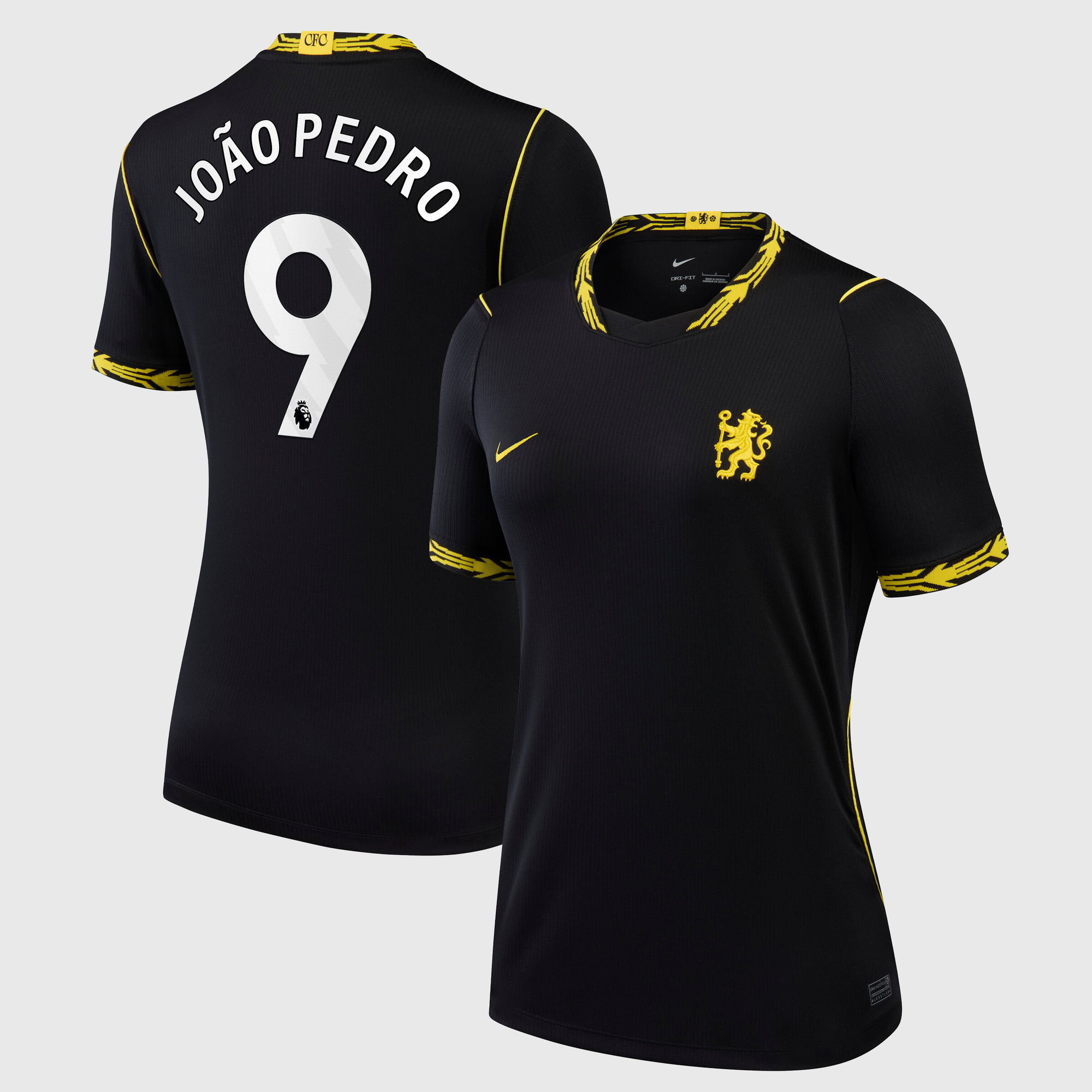 Camiseta Nike Stadium de la 2ª equipación del Chelsea 2026-27 - Mujer con dorsal João Pedro 9