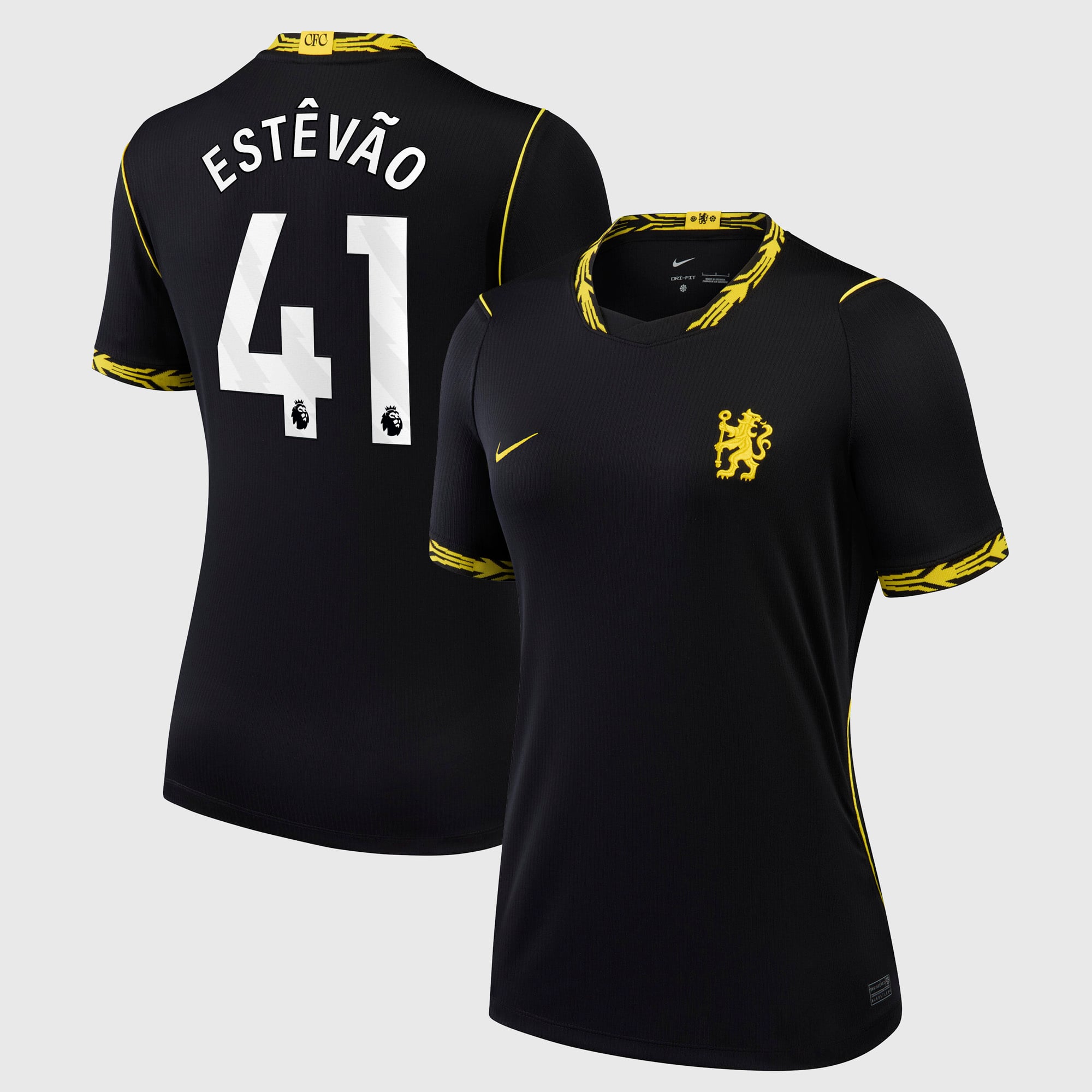Camiseta Nike Stadium de la 2ª equipación del Chelsea 2026/27 - Mujer con dorsal Estêvão 41