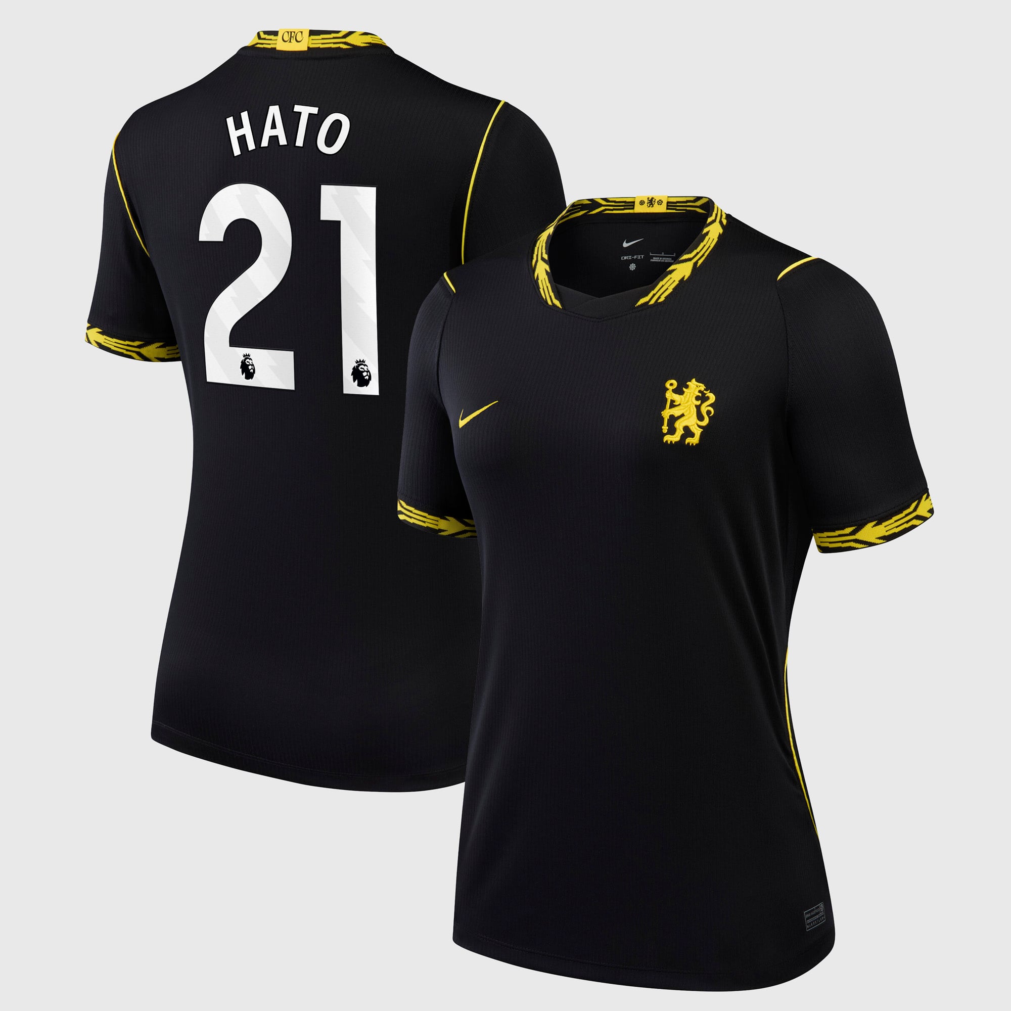 Camiseta Nike Stadium de la 2ª equipación del Chelsea 2026/27 - Mujer con dorsal Hato 21