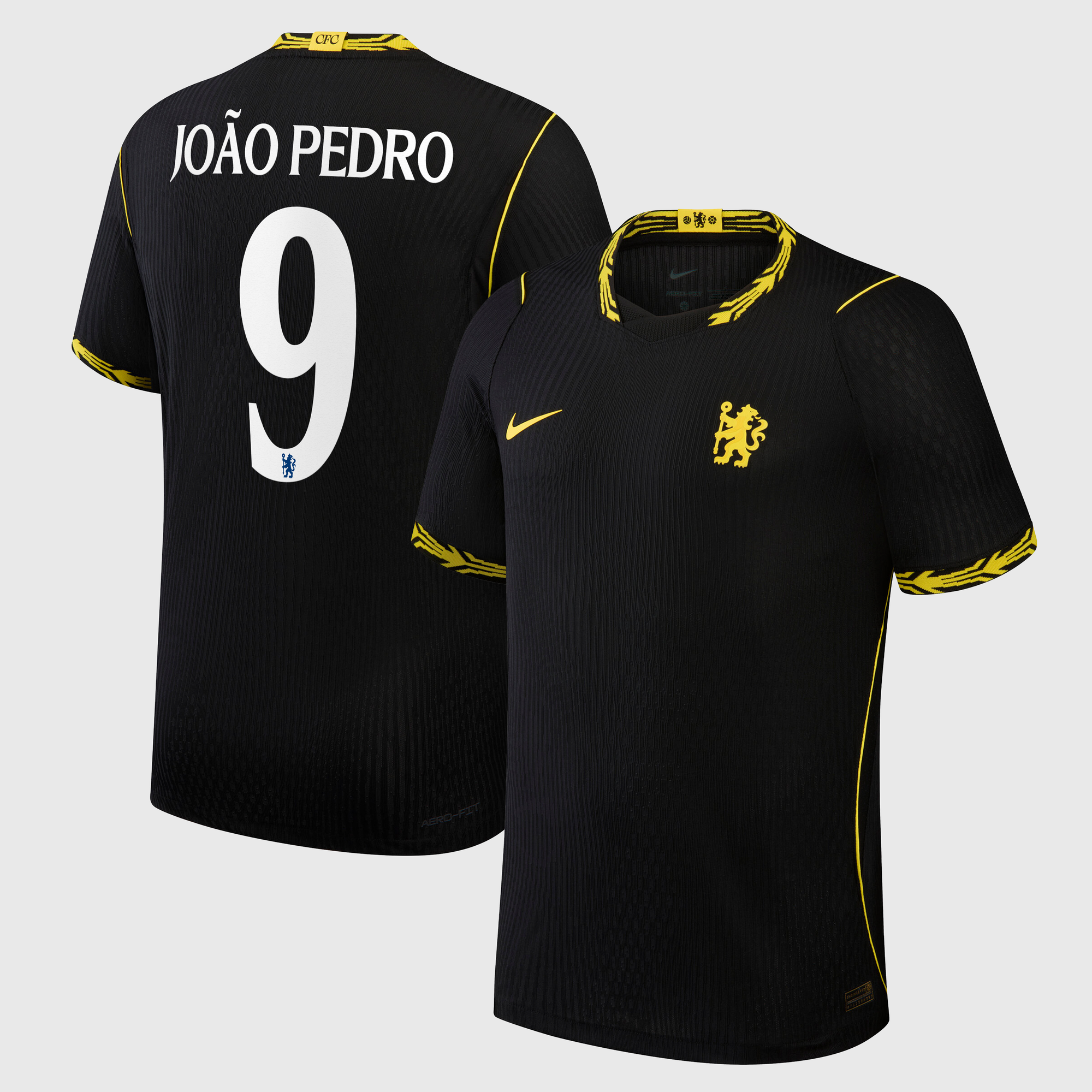 Camiseta Nike Aero-FIT Match de la 2ª equipación del Chelsea Copa 2026-27 con dorsal João Pedro 9
