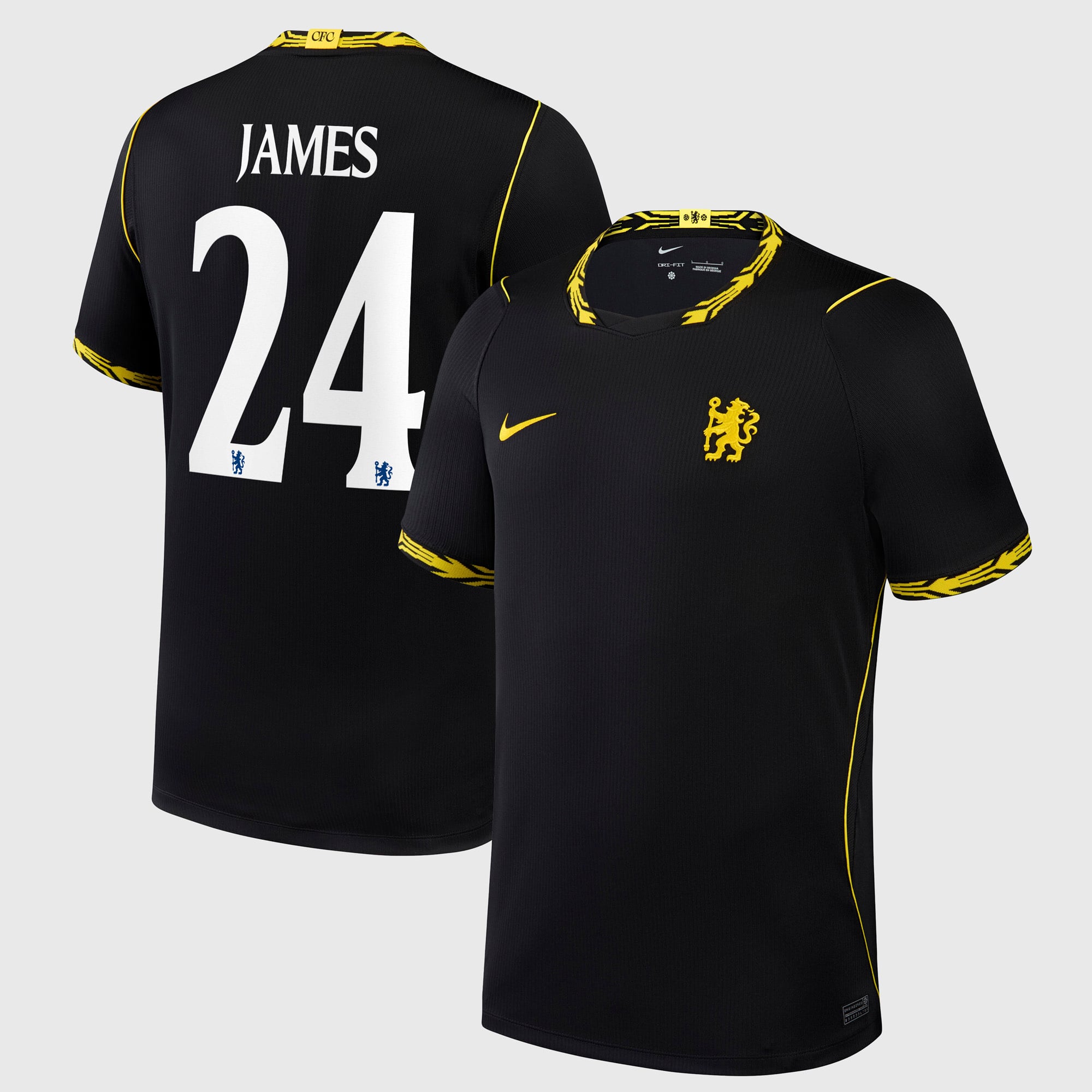 Camiseta Nike Stadium de la 2ª equipación del Chelsea Copa 2026/27 con dorsal James 24
