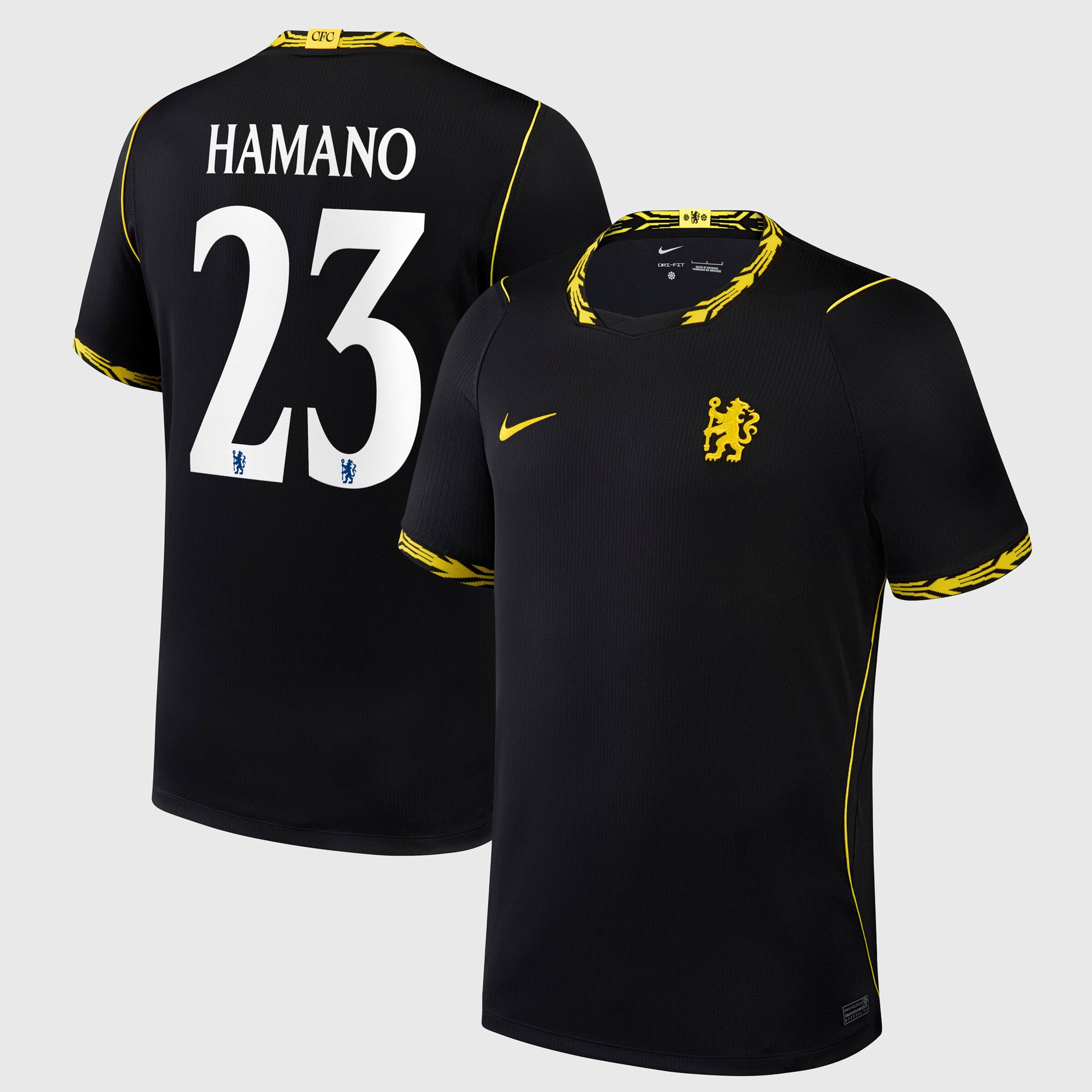 Camiseta Nike Stadium de la 2ª equipación del Chelsea Copa 2026/27 con dorsal Hamano 23