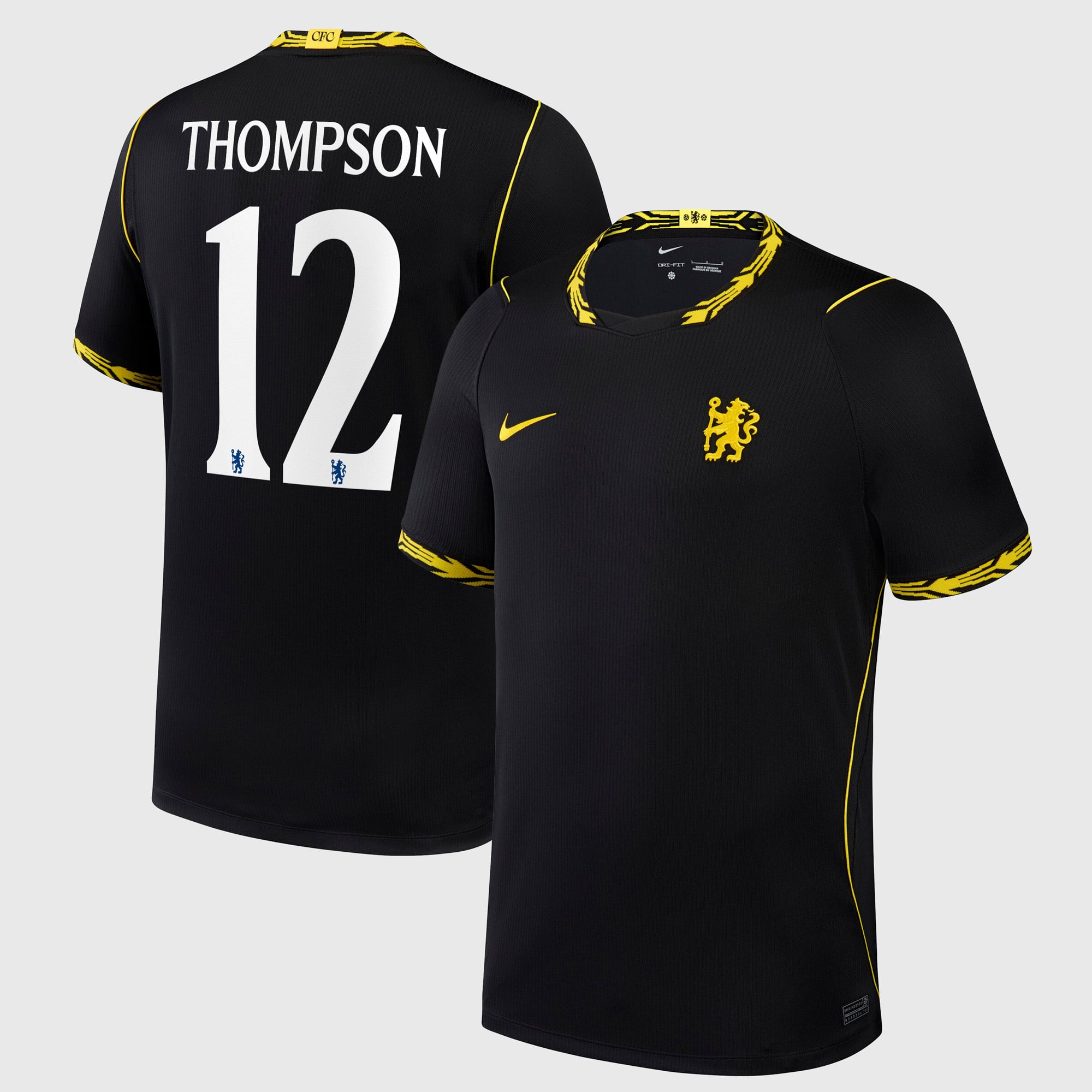 Camiseta Nike Stadium de la 2ª equipación del Chelsea Copa 2026/27 con dorsal Thompson 12
