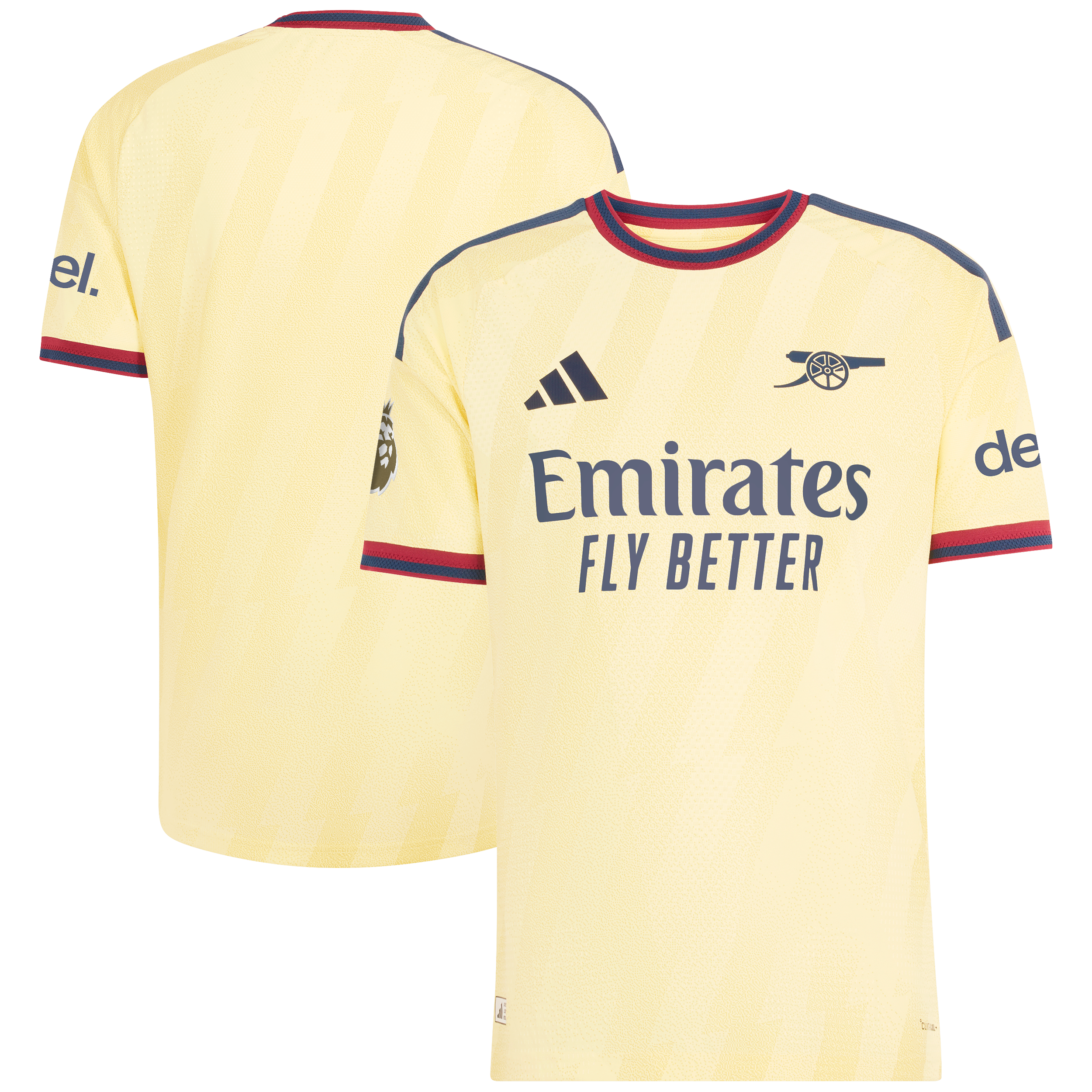 Men's adidas  Yellow Arsenal 2026/27 Third On-Field Authentic Jersey
