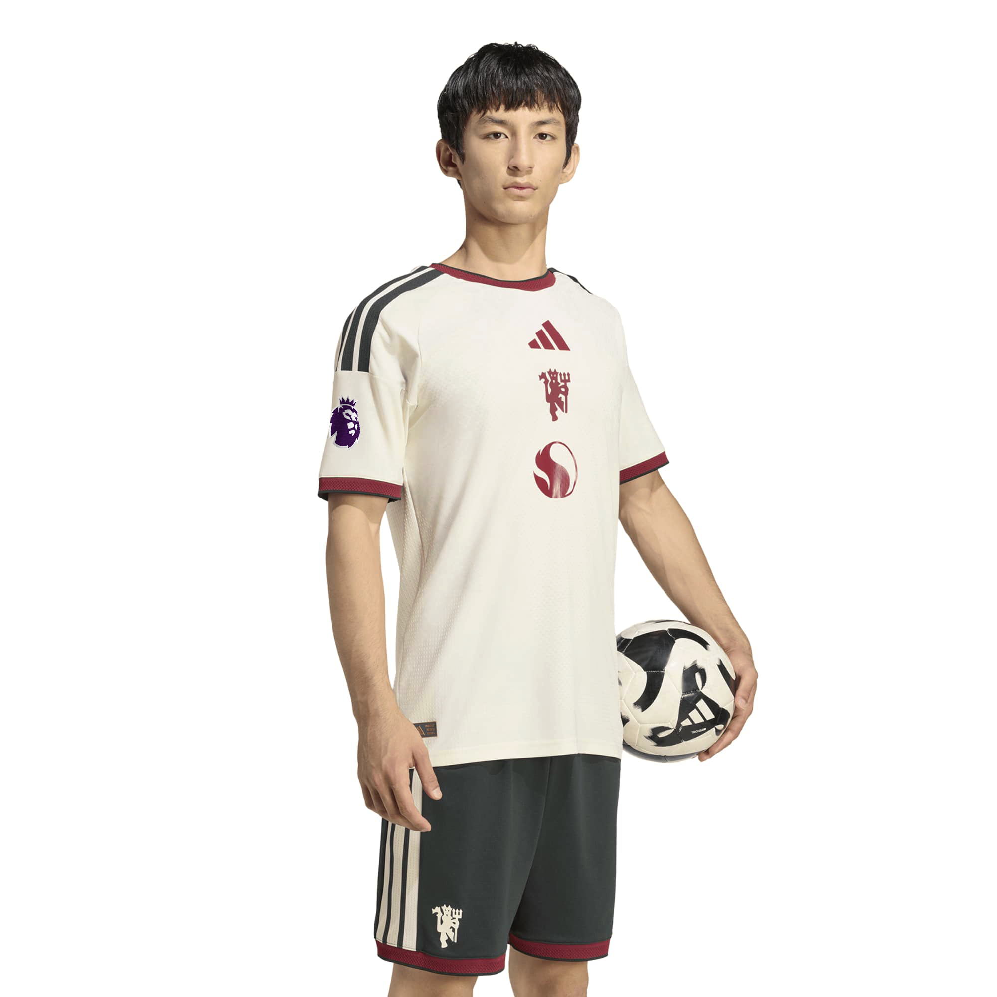 Men's adidas  Cream Manchester United 2026/27 Third On-Field Authentic Jersey