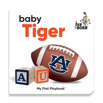 Toddler WinCraft Auburn Tigers A Fan Is Born Baby Board Book