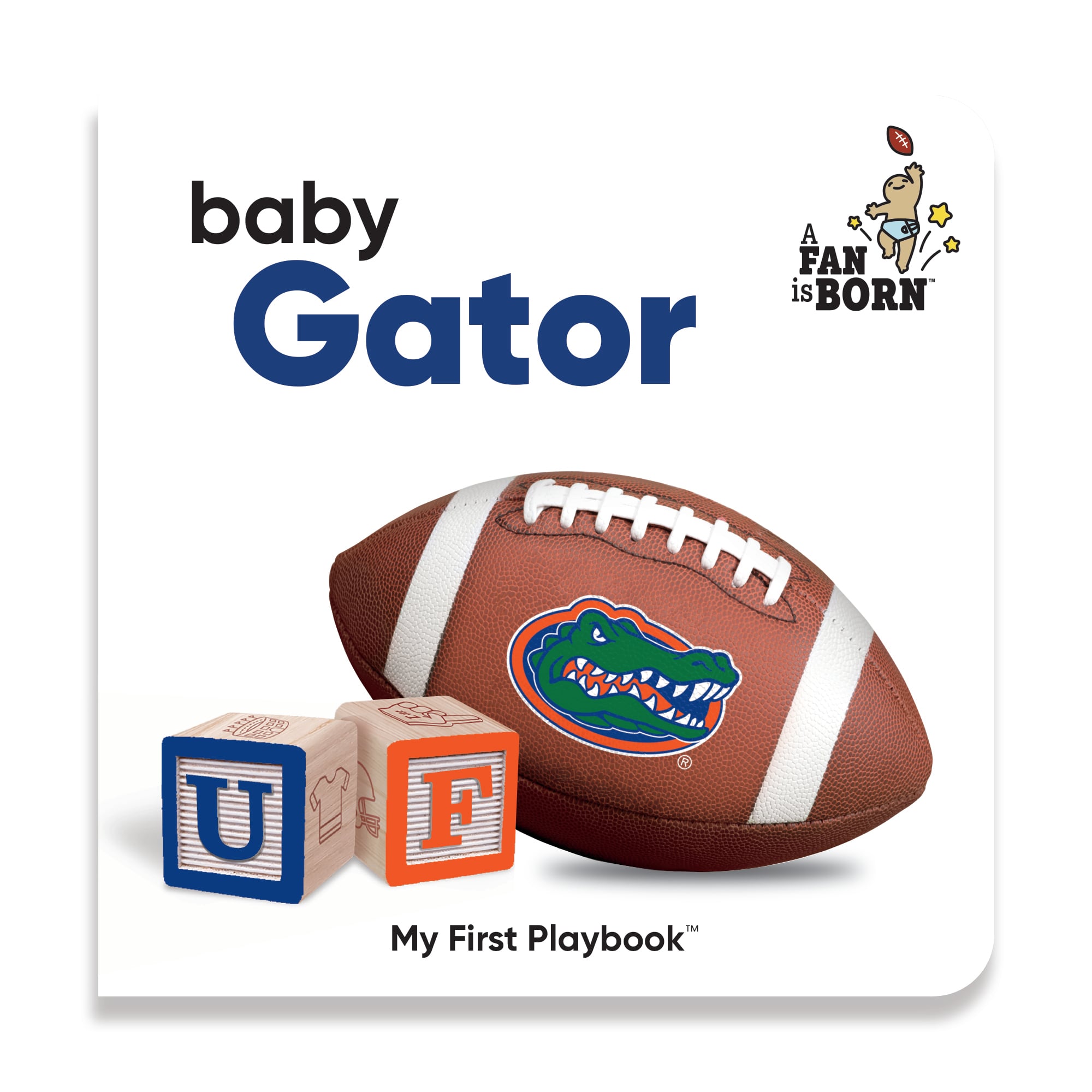 Toddler WinCraft Florida Gators A Fan Is Born Baby Board Book