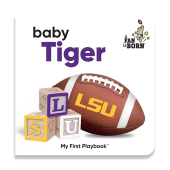 Toddler WinCraft LSU Tigers A Fan Is Born Baby Board Book