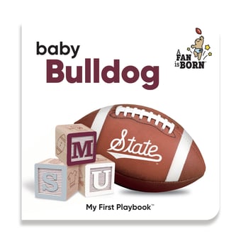 Toddler WinCraft Mississippi State Bulldogs A Fan Is Born Baby Board Book