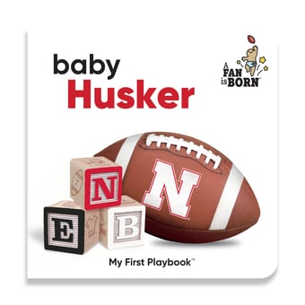 Toddler WinCraft Nebraska Huskers A Fan Is Born Baby Board Book