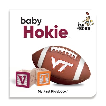 Toddler WinCraft Virginia Tech Hokies A Fan Is Born Baby Board Book