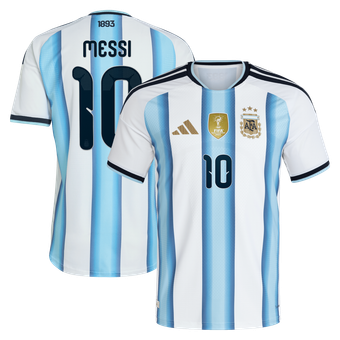 Men's adidas Lionel Messi White Argentina National Team 2026 Home On-Field Authentic Jersey