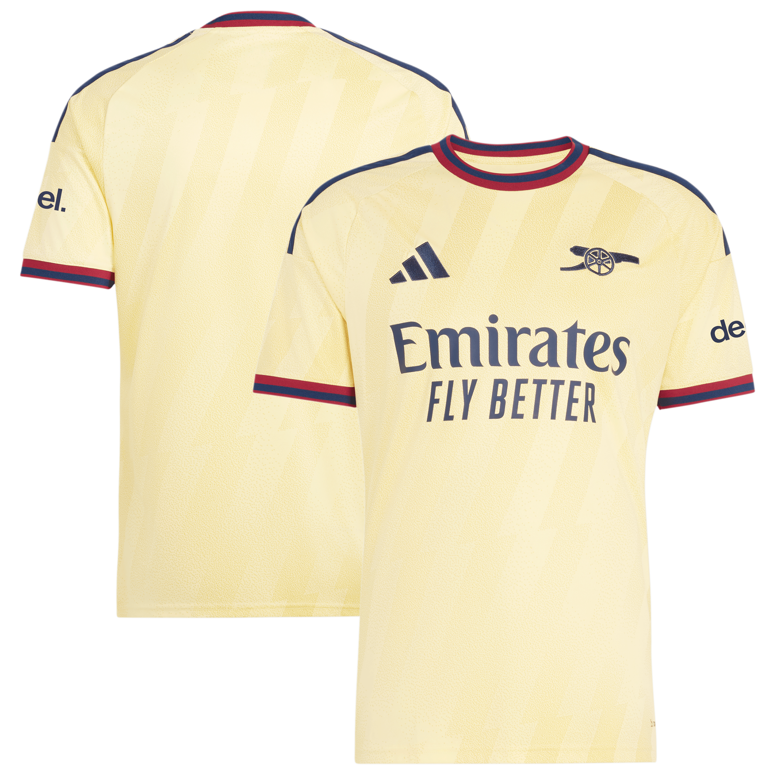 Men's adidas Yellow Arsenal 2026/27 Third Replica Jersey