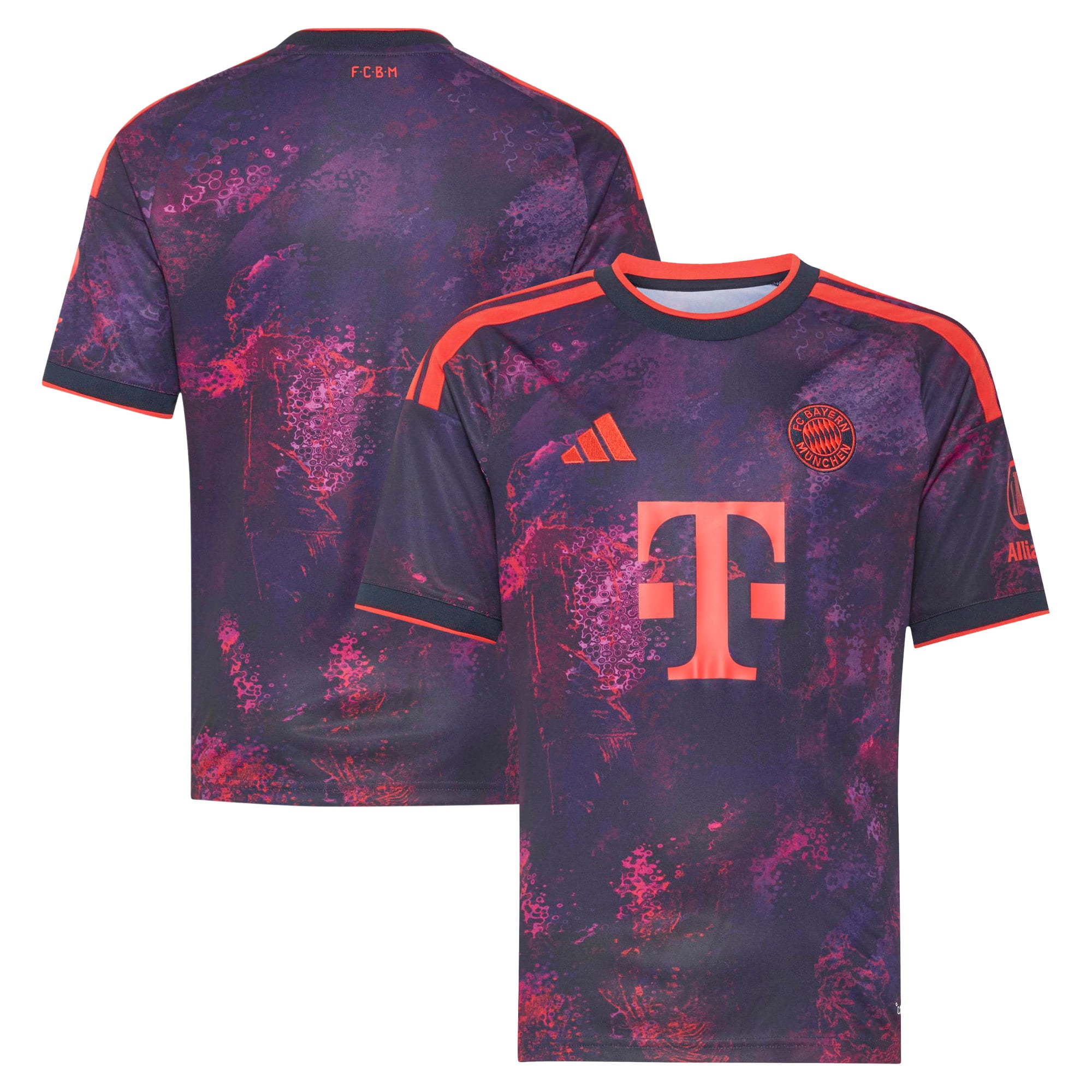 Youth adidas  Purple Bayern Munich 2026/27 Third Replica Jersey