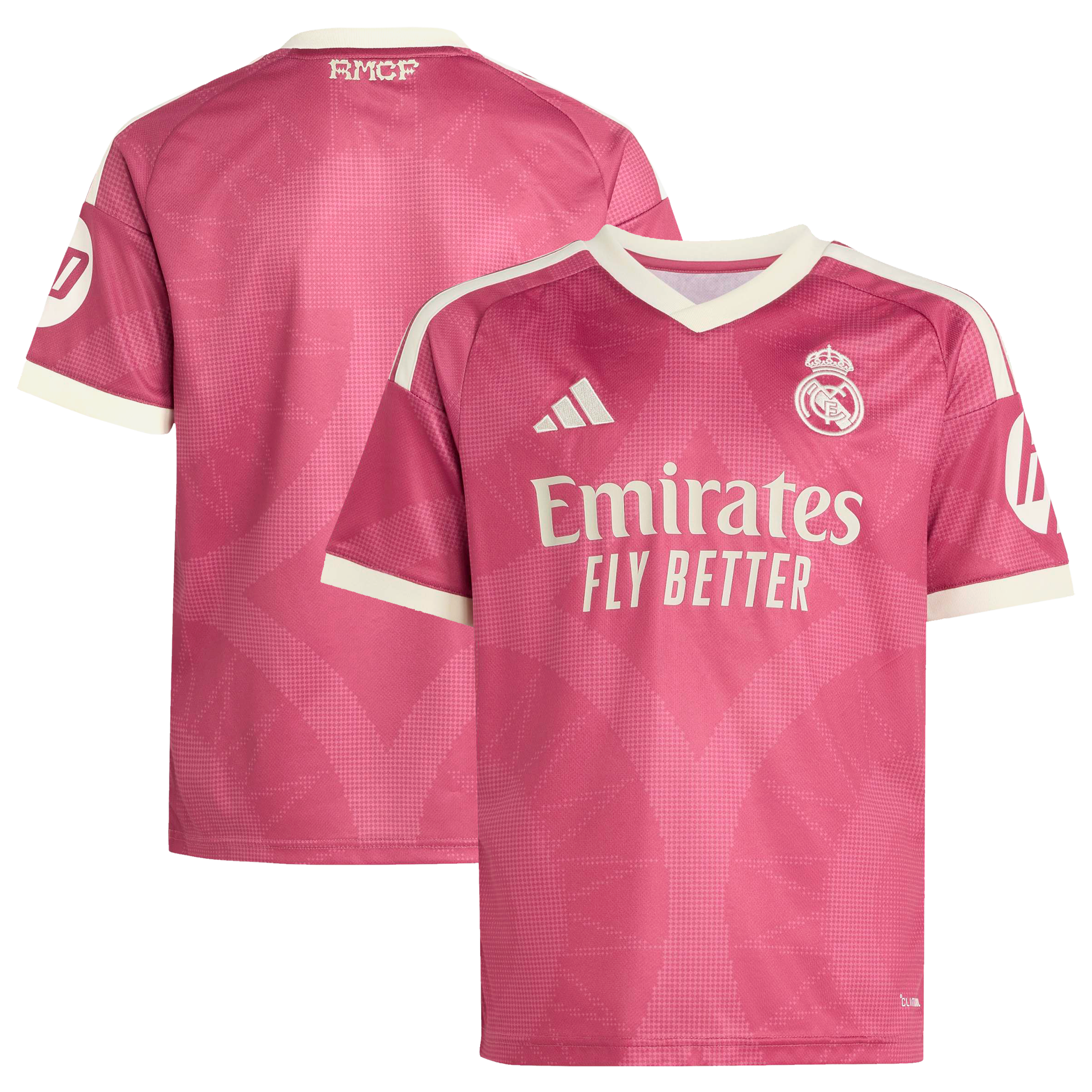 Youth adidas Pink Real Madrid 2026/27 Third Replica Jersey