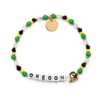 Little Words Project  Oregon Ducks Team Bracelet