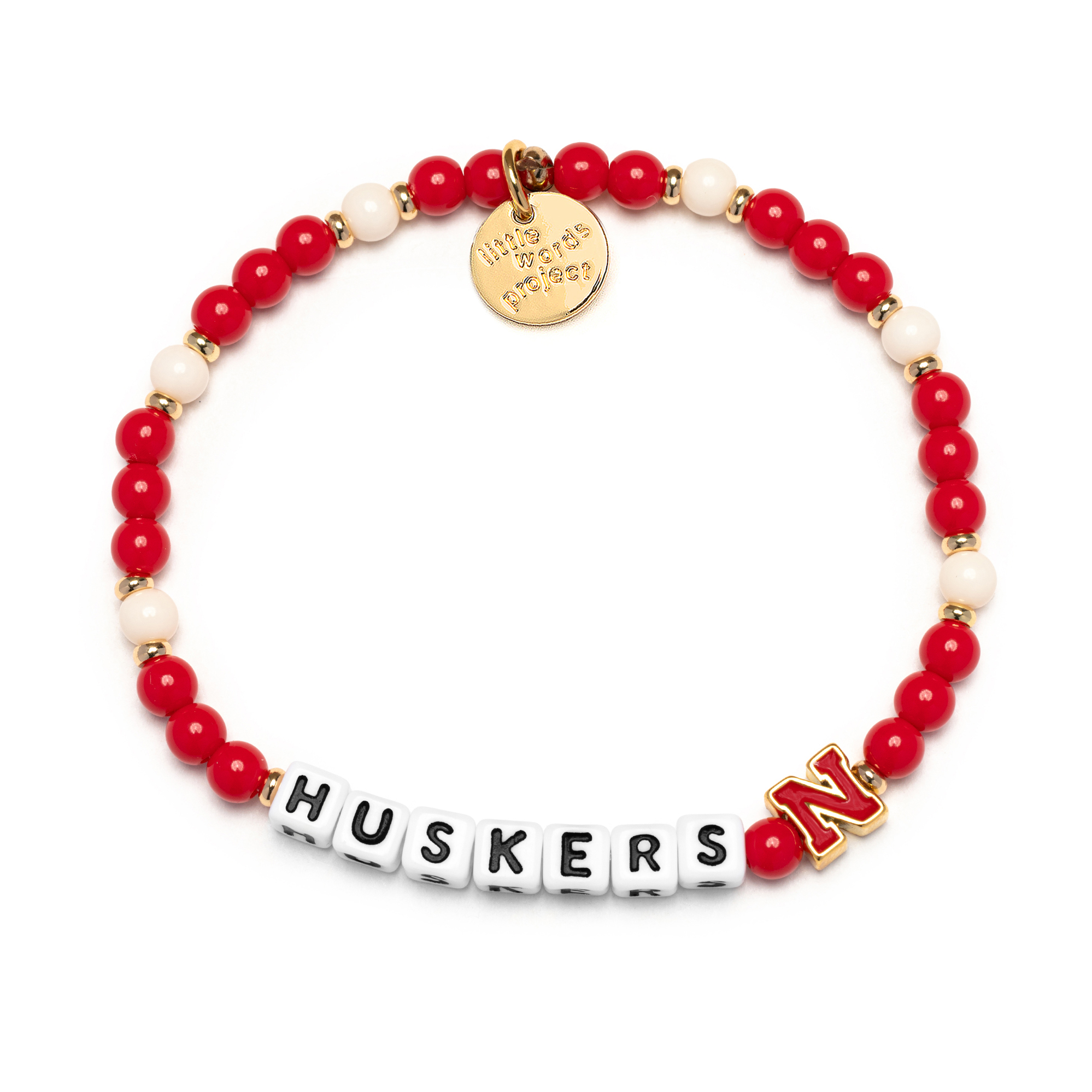 Little Words Project  Nebraska Huskers Team Bracelet