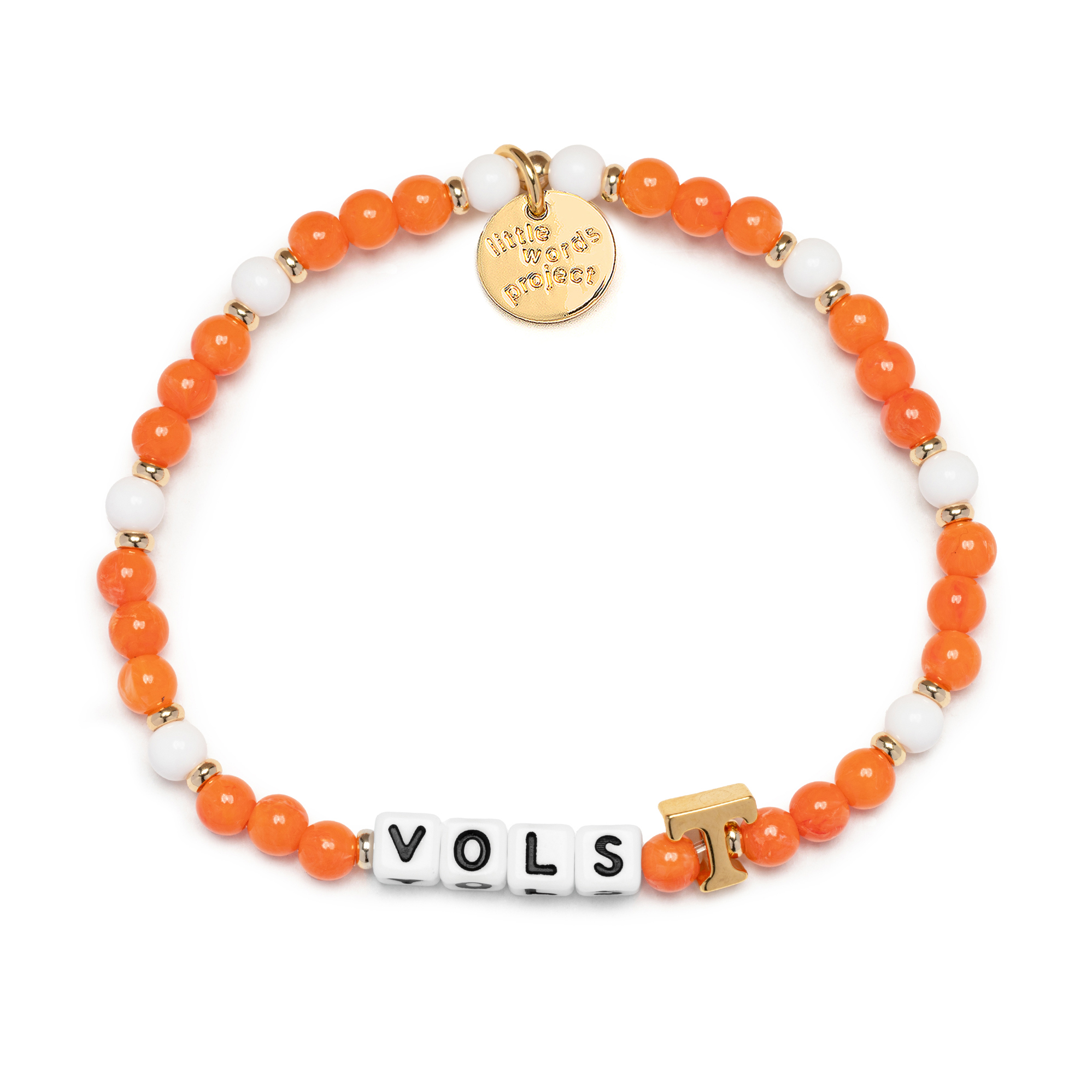 Little Words Project  Tennessee Volunteers Team Bracelet