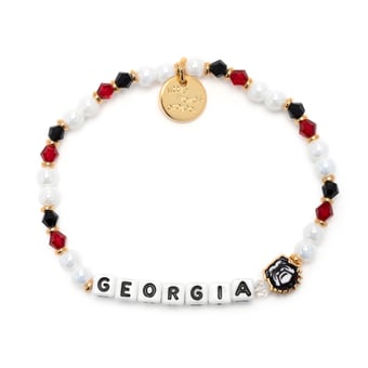 Little Words Project  Georgia Bulldogs Team Bracelet
