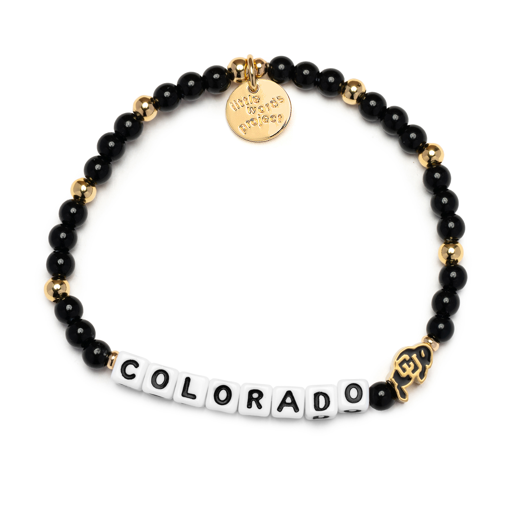 Little Words Project  Colorado Buffaloes Team Bracelet