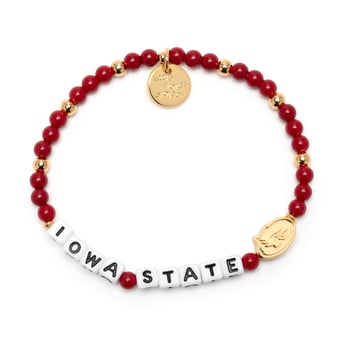 Little Words Project  Iowa State Cyclones Team Bracelet