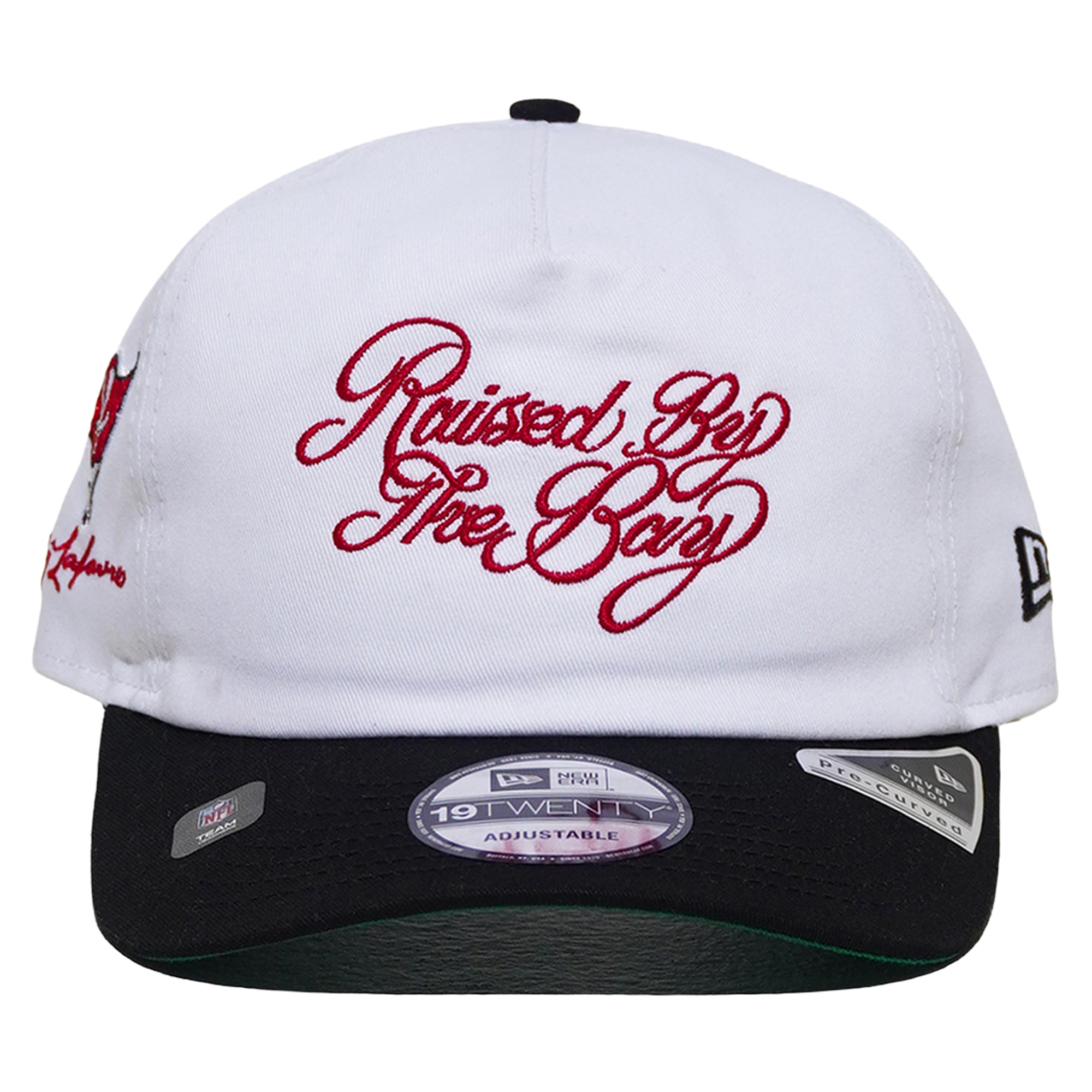 Unisex Lafavre x New Era White/Black Tampa Bay Buccaneers 19TWENTY Two-Tone Snapback Hat
