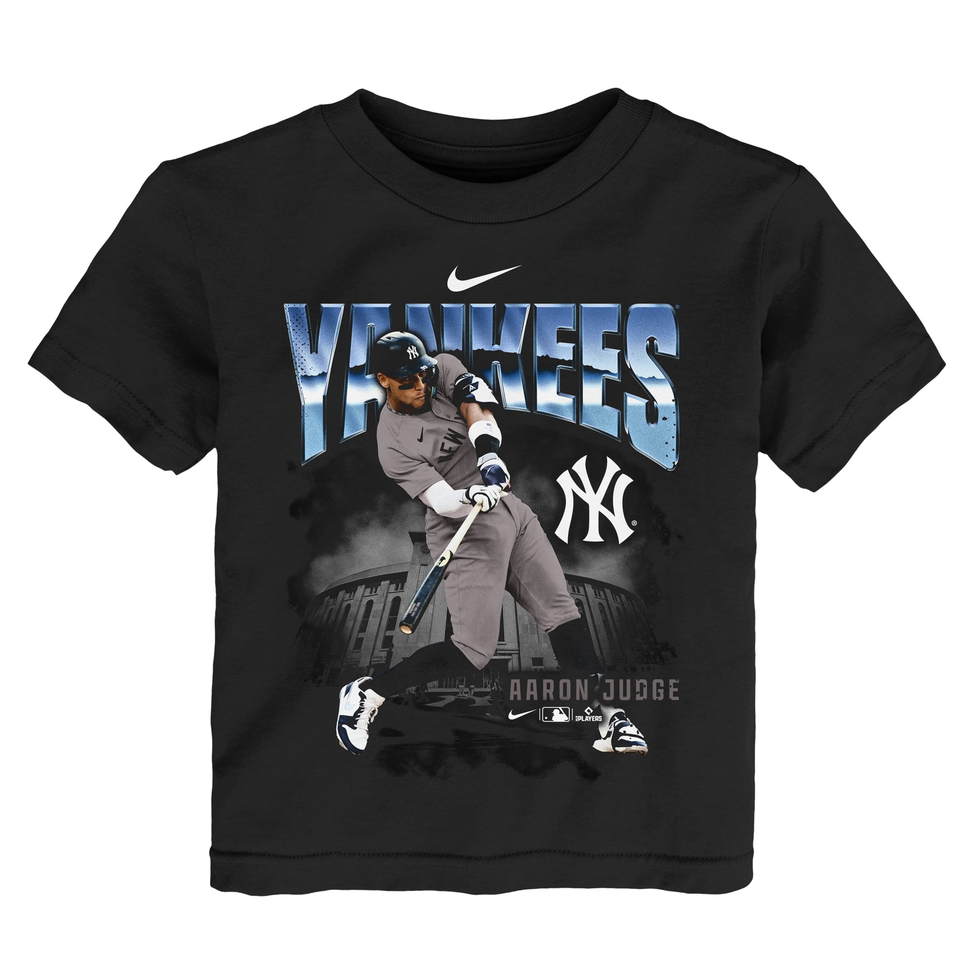 Toddler Nike Aaron Judge Black New York Yankees Oversized Player T-Shirt