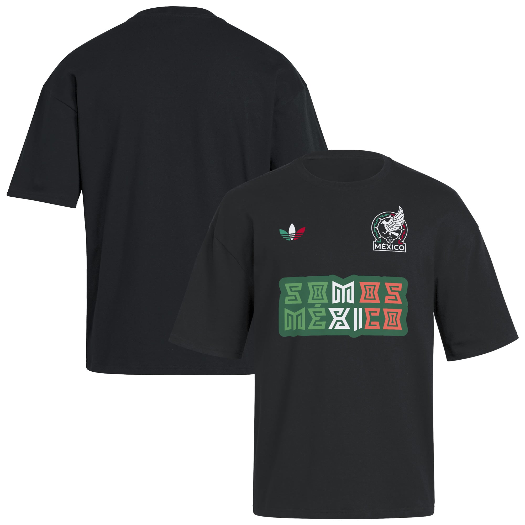 Men's adidas Black Mexico National Team 2026 Third Jersey Hook T-Shirt