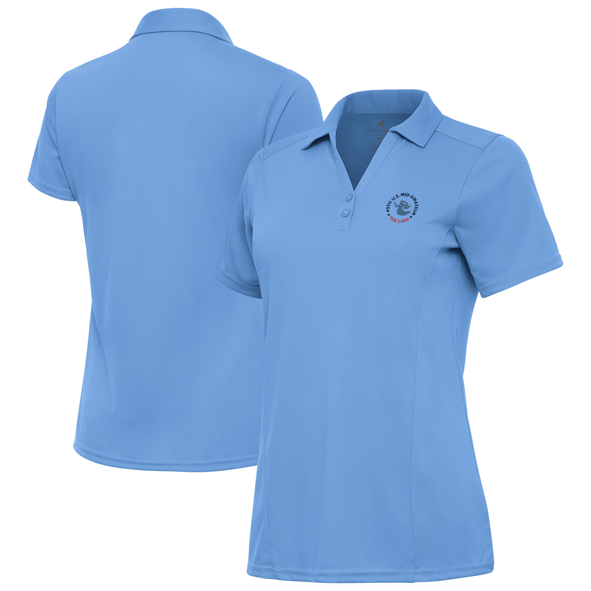 Women’s 2026 U.S. Mid-Amateur Antigua Powder Blue Tribute Polo