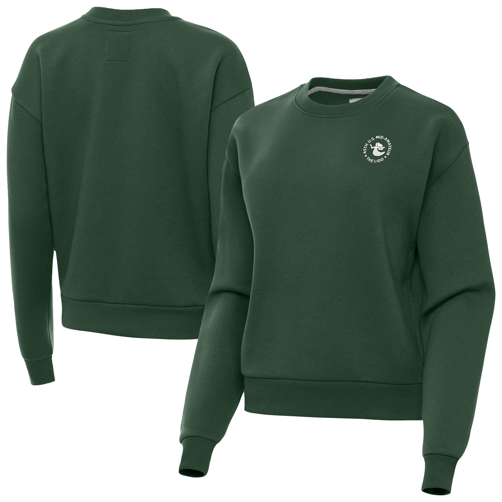 Women’s 2026 U.S. Mid-Amateur Antigua Hunter Green Victory Sweatshirt Women’s 2026 U.S. Mid-Amateur Antigua Hunter Green Victory Sweatshirt