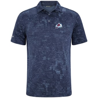 Men's Levelwear  Navy Colorado Avalanche Data Polo