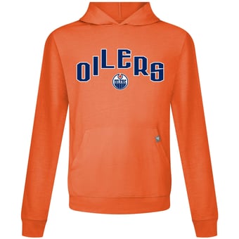 Men's Levelwear Orange Edmonton Oilers  Relay Apex Hoodie