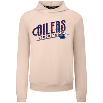 Men's Levelwear Khaki Edmonton Oilers  Mandate Longtimer Tri-Blend Hoodie