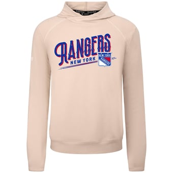 Men's Levelwear  Khaki New York Rangers Mandate Longtimer Tri-Blend Hoodie