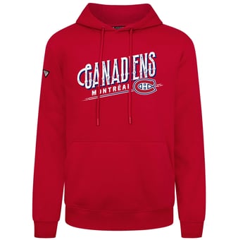 Men's Levelwear  Red Montreal Canadiens Podium Longtimer Hoodie